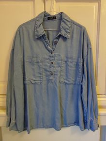 Size 16 Denim look shirt