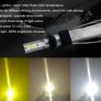 2pcs H4 3 Color 60W 9600Lm Headlight 6000K/4300K/3000K 12V Yellow Fog Lights for car Brightest Led Lamp Copper Cooling Led lights Image 2