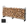 2.4m Firewood Rack with Waterproof Cover Image 9