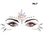 3D Glitter Rhinestone,Facial stickers Jewelry Image 8