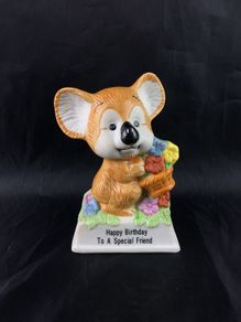 Vintage Russ Berrie birthday figurine