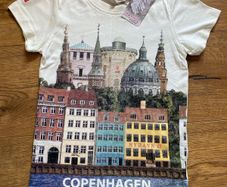Brand New Memories of Denmark Copenhagen Cream T-Shirt