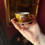 Vintage gold-gilded porcelain coffee set Image 4