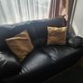 Set of 2 leather sofas and 2 chairs Image 4
