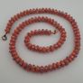 Vintage Venetian Style Tiny Tire shape Eyes Glass Beads Necklace Image 8