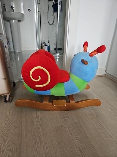 Stanley Snail Rocking Toy with music