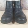 Girls womens Clarks boots Size UK 3.5 EU 36 Black leather Image 3