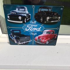 ford medium  size metal sign