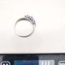 Vintage Sterling Silver And Tanzanite Ring Image 8