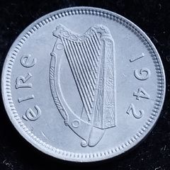 Ireland - 1942 - 3 Pence - Hare - AU - KM.12a - [2775]