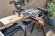 Evolution R210SMS 210mm Electric Single-Bevel Sliding Multi-Material Mitre Saw 220-240V (2965V)