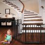 XL metal 540 cm  Fire Guard Safety Gate  stove protection grille foldable |Configuration grid incl. 9 elements Image 6