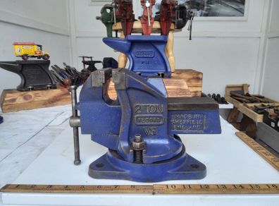 record 2 ton swivel vice