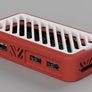 Aura Slim Raspberry Pi Zero Case Ultra Low Profile Snap Fit Enclosure Image 3