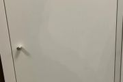 White IKEA Kallax Insert with Door &amp; Knob