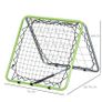Double Sided Football Training Net, Adjustable Angle Soccer Kickback Target Goal Rebounder Net, for Kids and Children Image 2