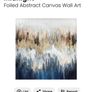 Wall art  navy modern canvas Image 3