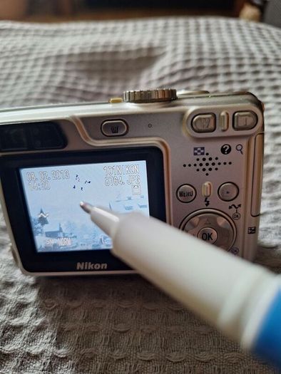 Nikon Coolpix 5900 digital camera.