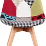 2 x Dining Chairs Design Patchwork Retro - Free Delivery Nationwide Image 7