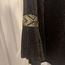 BNWT Black/golden party blouse Made in France size UK16 EU44 Postage included Image 3