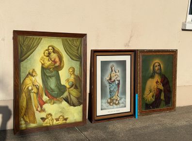 Antique Holy Religious Pictures