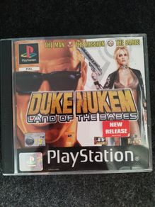 Duke Nuke land of the babes. PS1 PlayStation