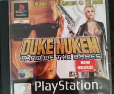Duke Nuke land of the babes. PS1 PlayStation