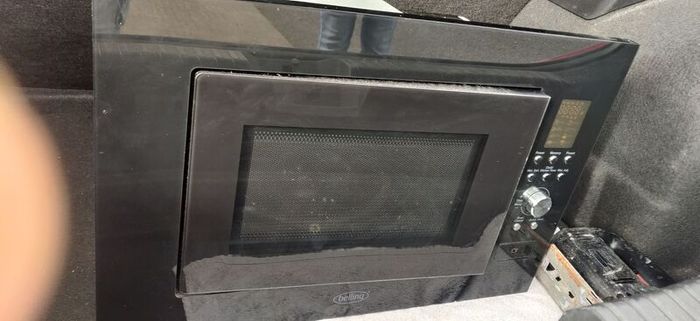 belling build in microwave like new