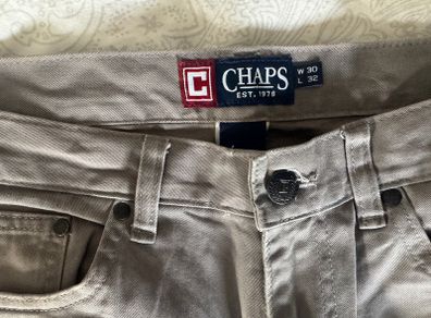 Chaps Grey Trousers W30 L32