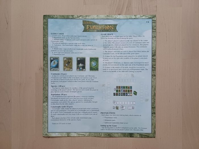Terra Evolution - Tree of Life Family Card Game 2013