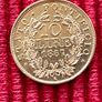 Vatican 1867 10 Lire Gold Coin Papal State Rare Image 3
