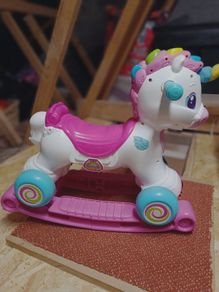 Ride on rocking unicorn