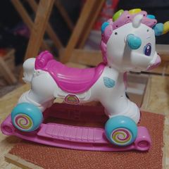 Ride on rocking unicorn