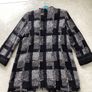 ladies Zara Black and White Coat. Size Small/ 8 Image 5