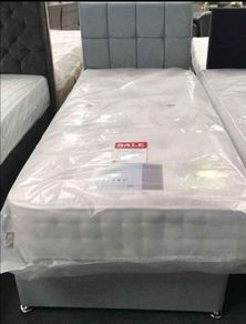 New Stylish single ,Double 4ft, 4ft6, King 5ft And 6ft Superking Sizes Divan Beds Instock. Drawers And Optional Tufted Mattresses Available. Free Delivery