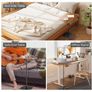 Portable Laptop Stand, Bedside - Sofa Table with Height Adjustable 18'' - 48'', Sleek Wooden Lectern Standing Desk Image 7