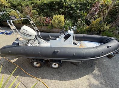 5.2M rib 90hp Johnson