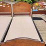 Pair of Antique Mahogany Single Beds Image 2