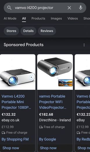 Vamvo professional Projector