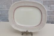 Beautiful Masons Patent Ironstone 13 Inch Oblong Serving Platter in the Ashlea Pattern, Post 1950