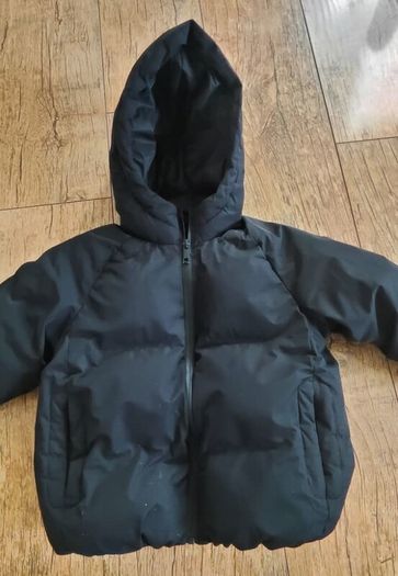 ZARA Boys Winter Jacket (Black, Size 104cm / 3-4 Years)