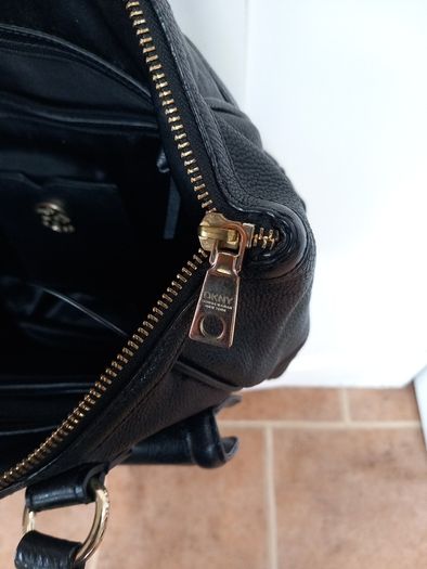DKNY  Black Leather Bag