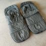 2 x Bugaboo Footmuff (Grey Melange) Image 5