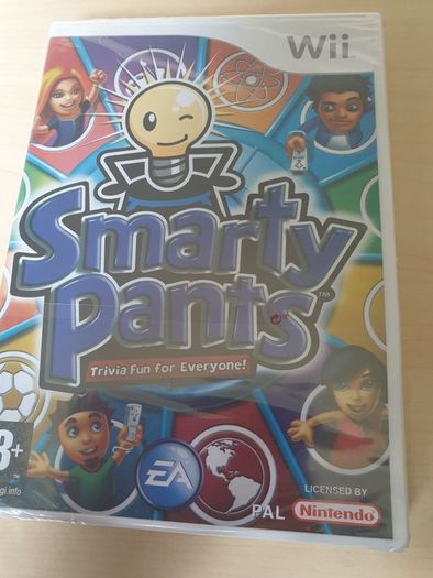 Nintendo Wii Smarty Pants BRAND NEW SEALED