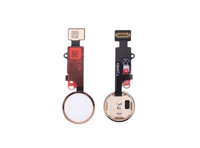 For iPhone 8 / iPhone 8 Plus Home Button Fingerprint Touch ID Flex Cable Gold - FHT01IPHB