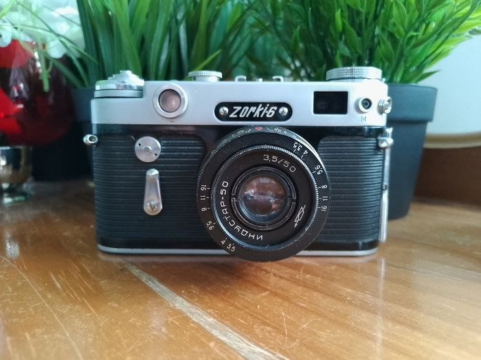 Zorki 6 Lens Industar-50 Refurbished, USSR Russian Rangefinder Serviced, Leica copy Film camera, 640015358