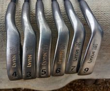 Lynx Golf irons. Right handed clubs