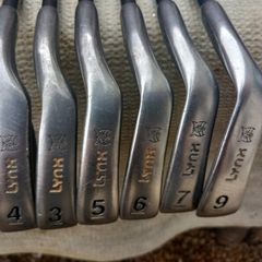 Lynx Golf irons. Right handed clubs
