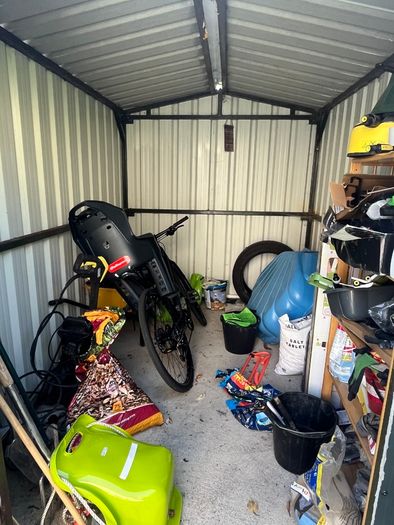 Steel shed