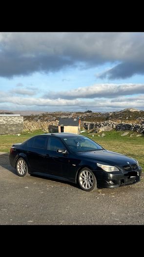 bmw e60 520d breaking